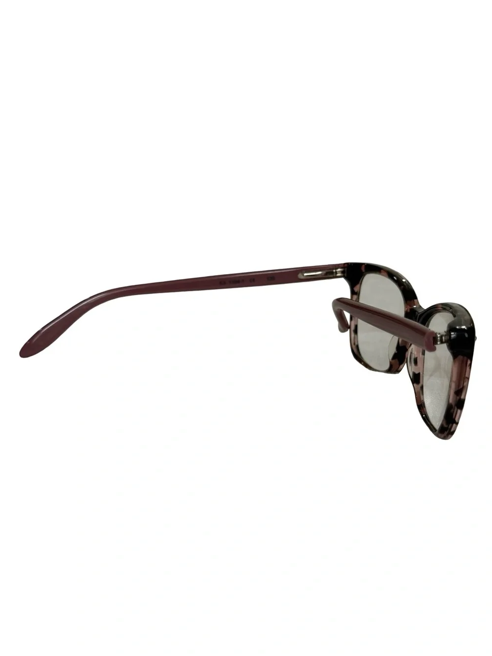 Elizabeth Arden Black Mauve Tortoise Eyeglasses with case